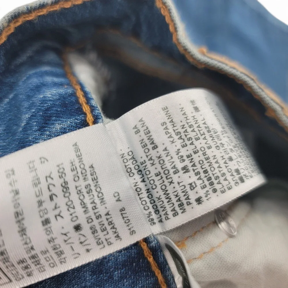 Levi's 550 Relaxed Fit Jeans 32x34 Medium Wash Classic Straight‎ Denim